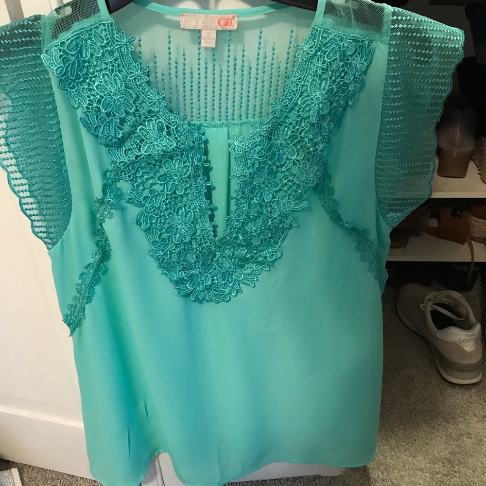 Blue GB top